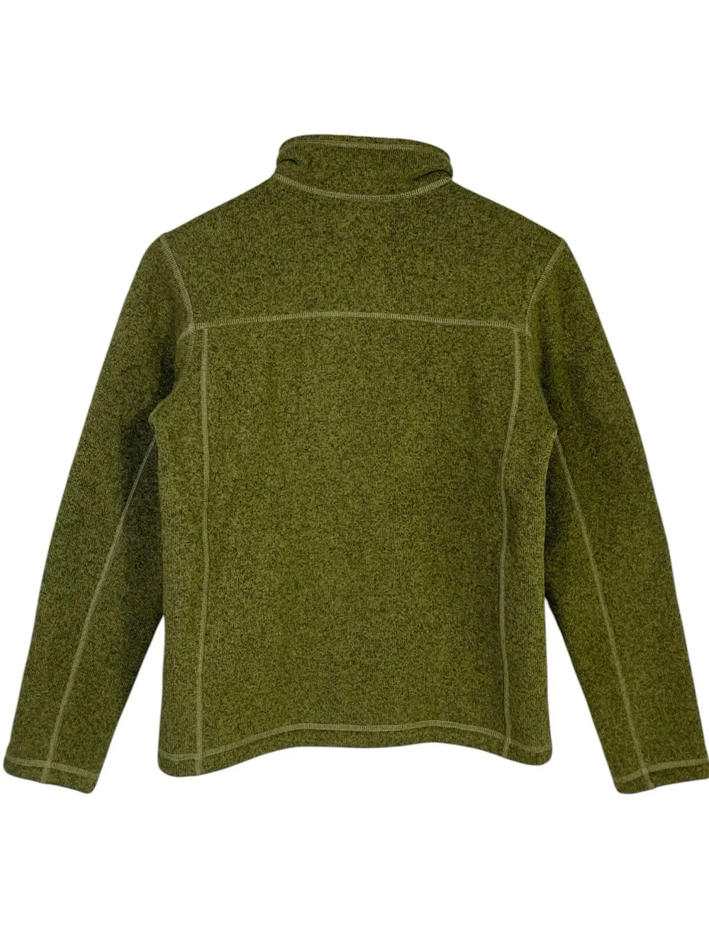 The North Face Boys Heather Green Zip Front Jacket Size Large